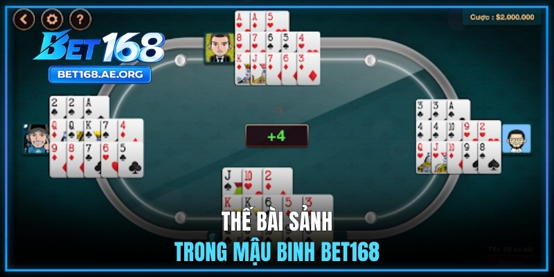 Thế bài sảnh trong Mậu Binh BET168
